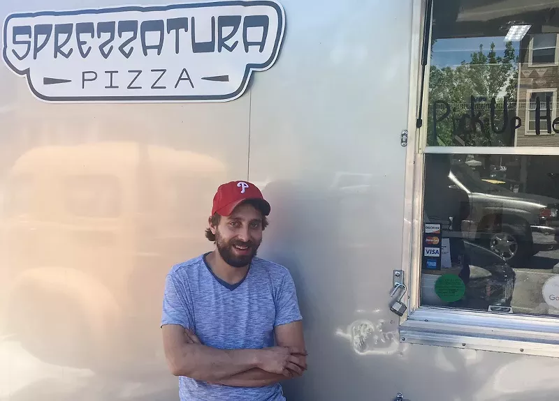 Image: After a fine-dining training, David Rosenfeld is exploring pizza at Sprezzatura.