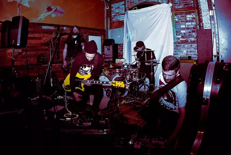 Image: Local post-metal group Abrams is set to play this year's Decibel Metal & Beer Fest pre-party.