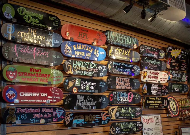 Image: The bankruptcy filing will help keep Declaration's many beers on tap for now.
