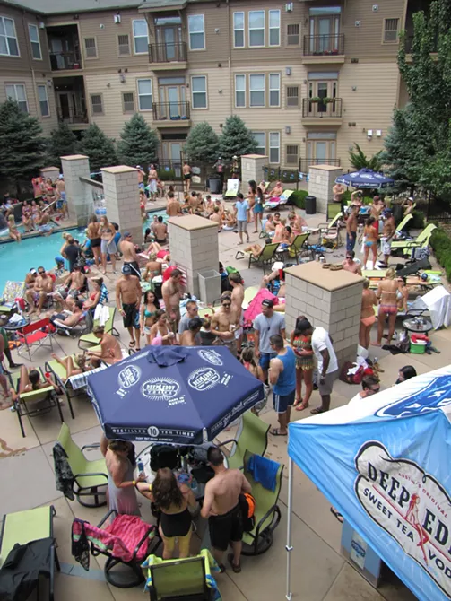 Deep Eddy Pool Party Denver Denver Westword The Leading