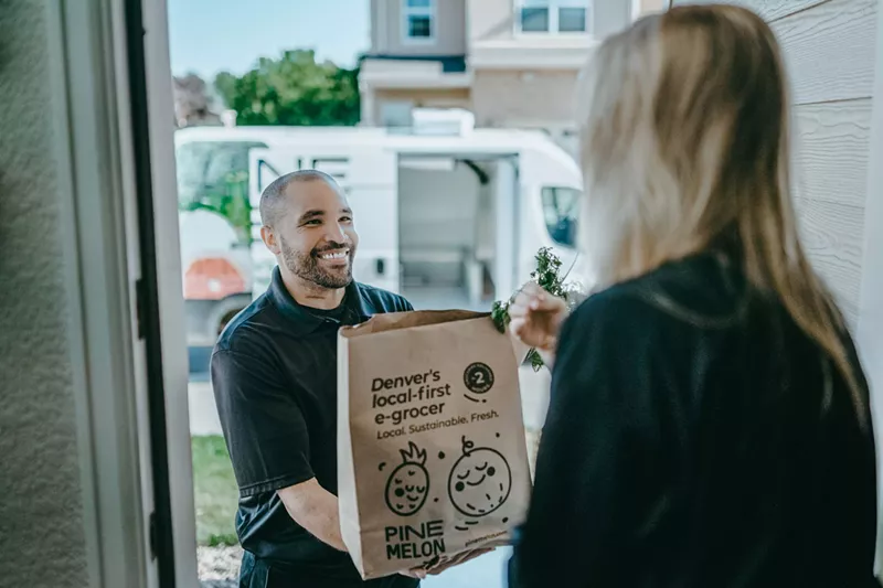 Image: PineMelon delivery