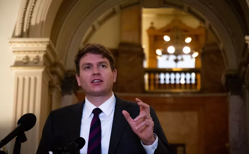 Image: Democrats Unveil Trio of Gun-Control Bills at Legislature
