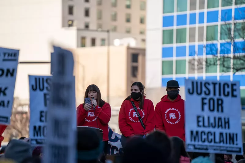 Image: Eliza Lucero, Lillian House and Joel Northam all face charges for earlier protests..and organized the November 21 action.