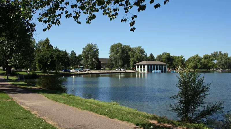 Image: Washington Park is one of Denver's outdoor recreational gems.