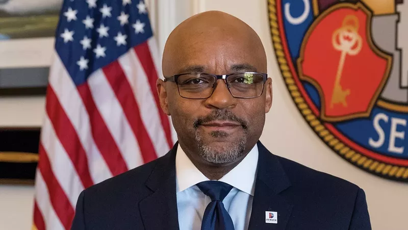 Image: A New Year's portrait of Mayor Michael Hancock.