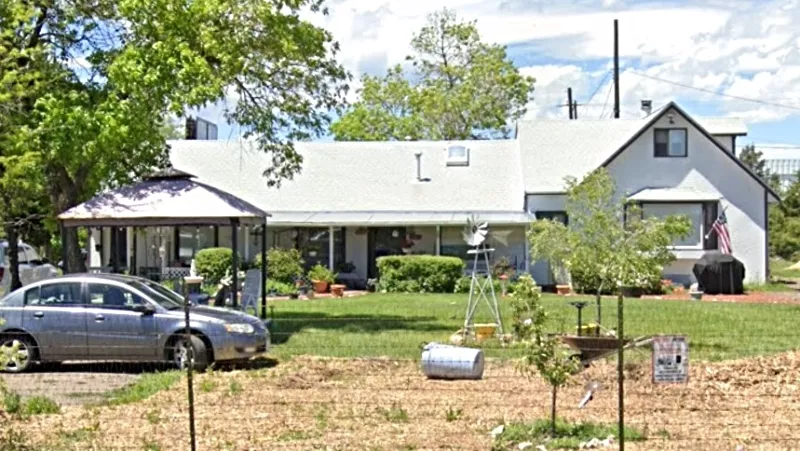 Image: This four-bedroom, three-bath, 3,961-square-foot home at 2363 South Decatur Street was listed June 3 for $700,000 — just under the average price for single-family, detached houses in May.