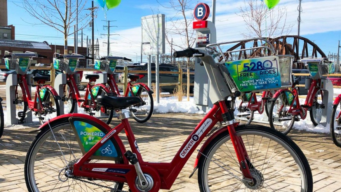 Denver B-cycle's 5280 Free Rides program will expire the same time as its contract: January 30, 2020.