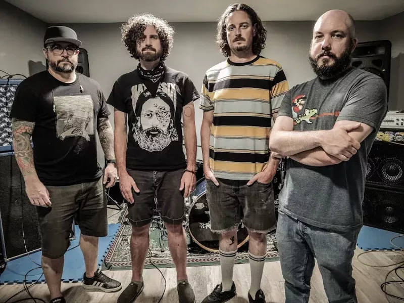 Image: Chew Thru was just about to start playing out regularly when the pandemic hit. Now the band is back, with a positive message.