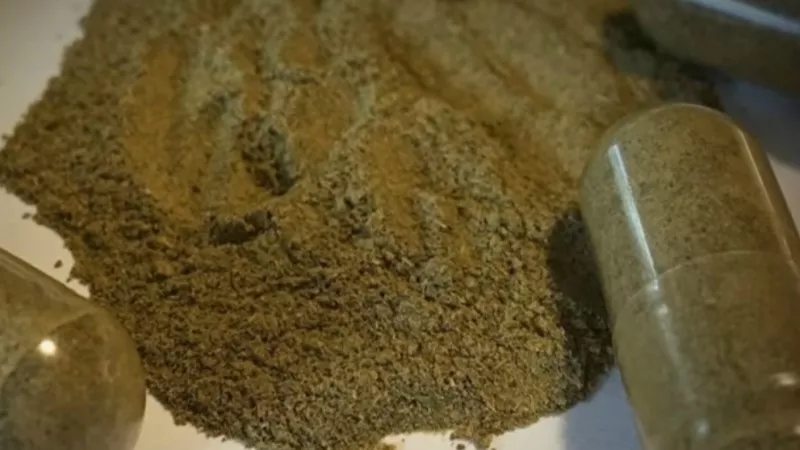 Image: Processed Kratom.