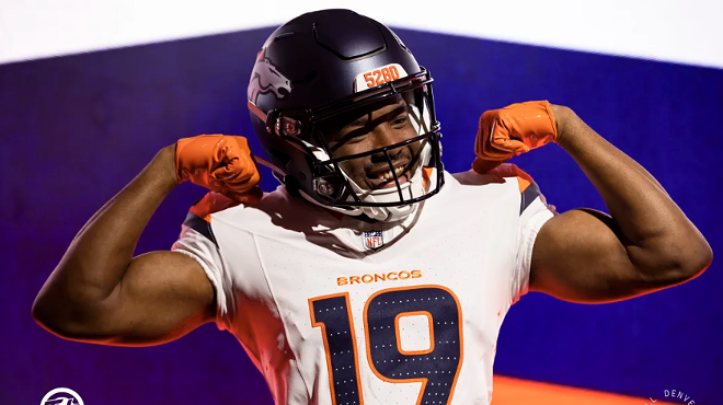Denver Broncos jersey for 2024-25 season