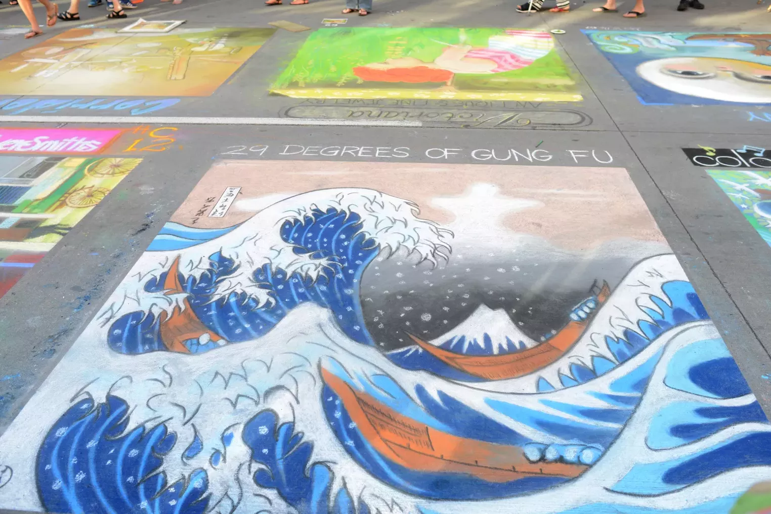 Denver Chalk Art Festival 2014 Denver Denver Westword The Leading