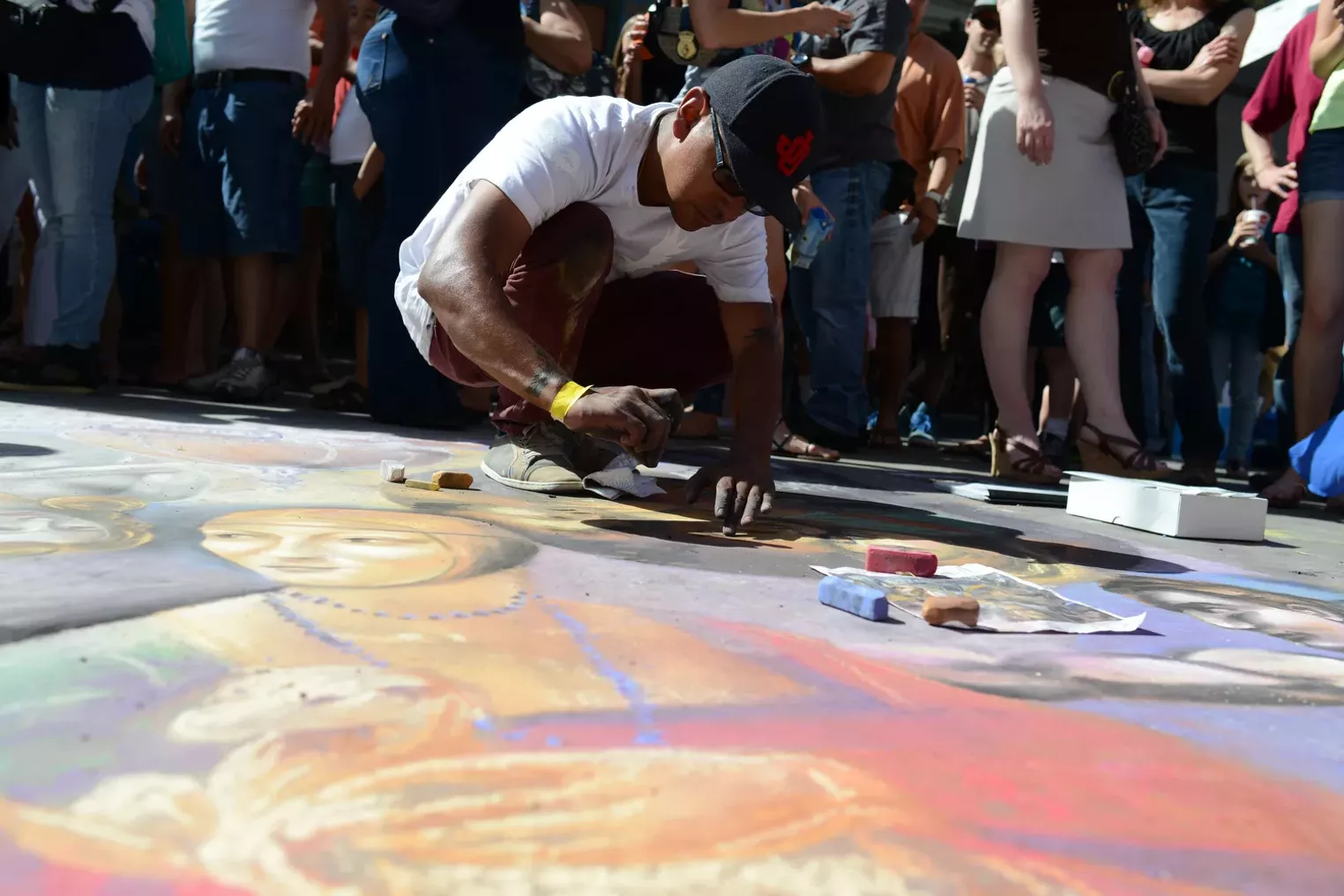 Denver Chalk Art Festival 2014 Denver Denver Westword The Leading