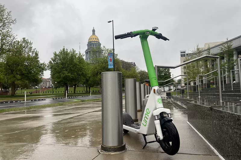 Image: There were nearly 5.8 million e-scooter trips taken in Denver in 2024.