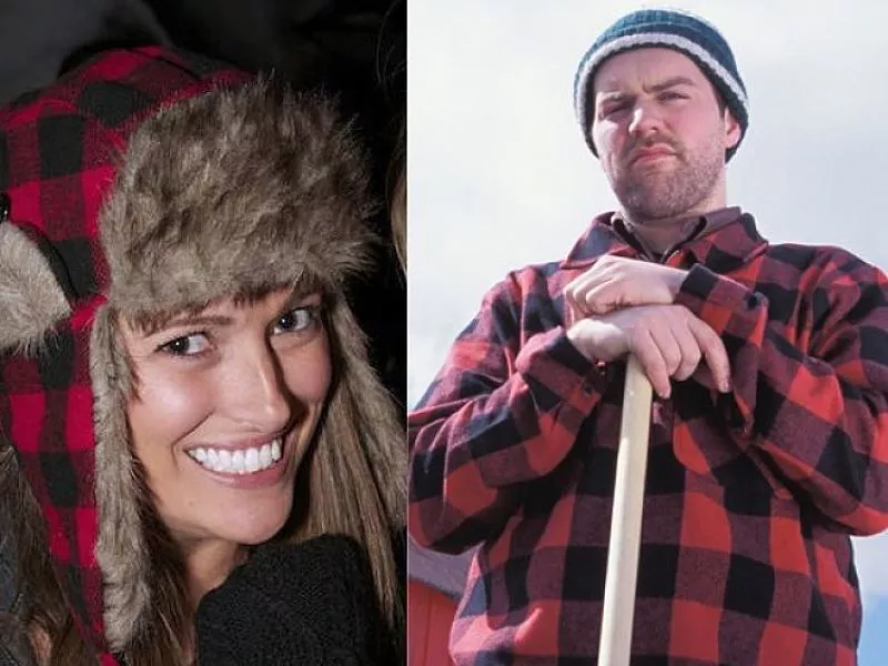 Image: Ah, 2011: When you could wear flannel for irony — or practicality.