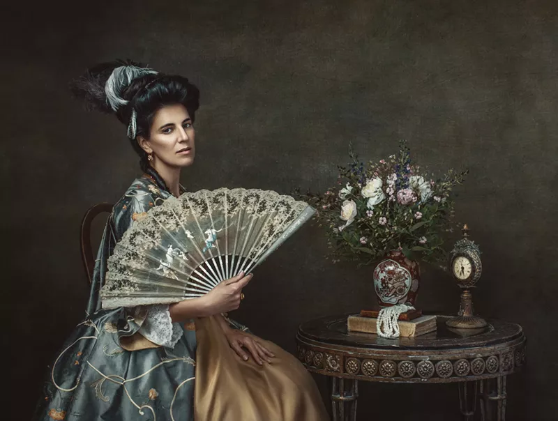 Image: woman in victorian dress