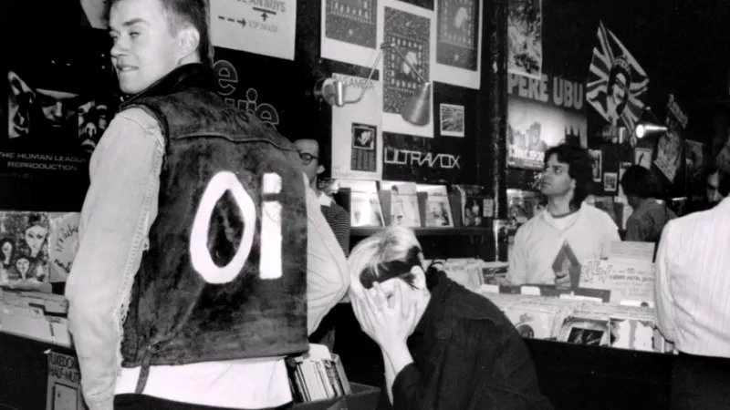 Image: An image from Industrial Accident: The Story of Wax Trax! Records.