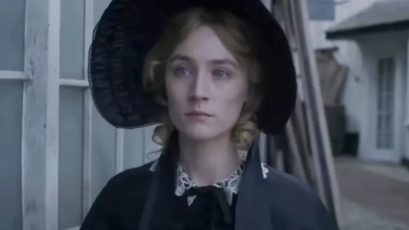 Image: Saoirse Ronan in a scene from Ammonite, one of three films to be featured in Red Rocks drive-in screenings as part of the 2020 Denver Film Festival.