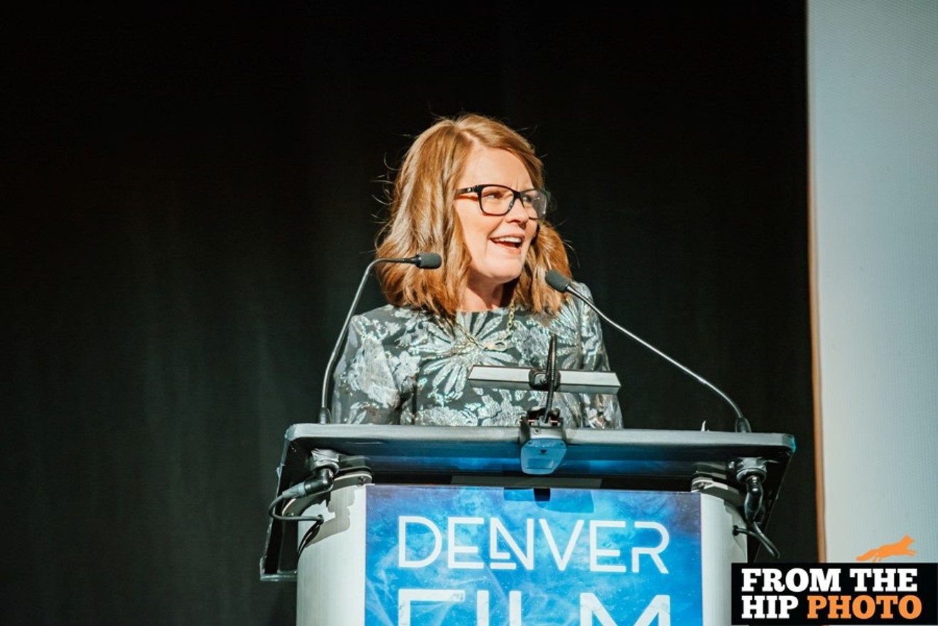 Britta Erickson will serve as the interim executive director of the Denver Film Society.