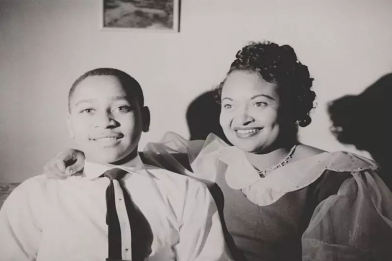 Image: Emmet Till and his mother, Mamie Till-Mobley