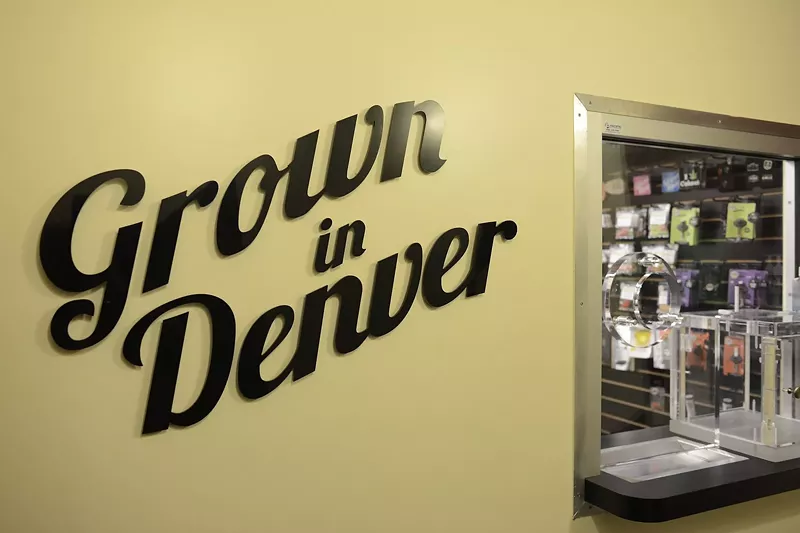 Image: Denver is home to more than 200 different cannabis dispensaries.