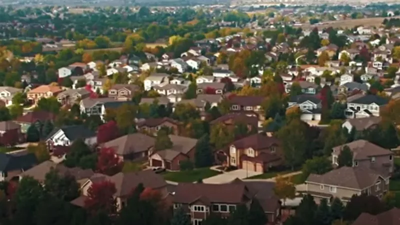 Image: A look at Parker, Colorado, from the air.