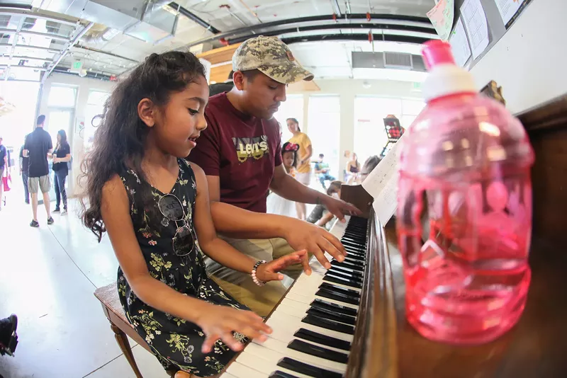 Image: Inside the headquarters of Youth on Record, one of the recipients of the Denver Music Advancement Fund.