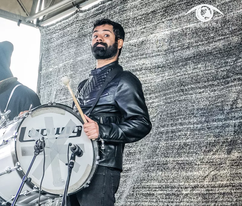 Image: Brothers of Brass drummer Krishnaswami Ramachandran Azad died on May 20.