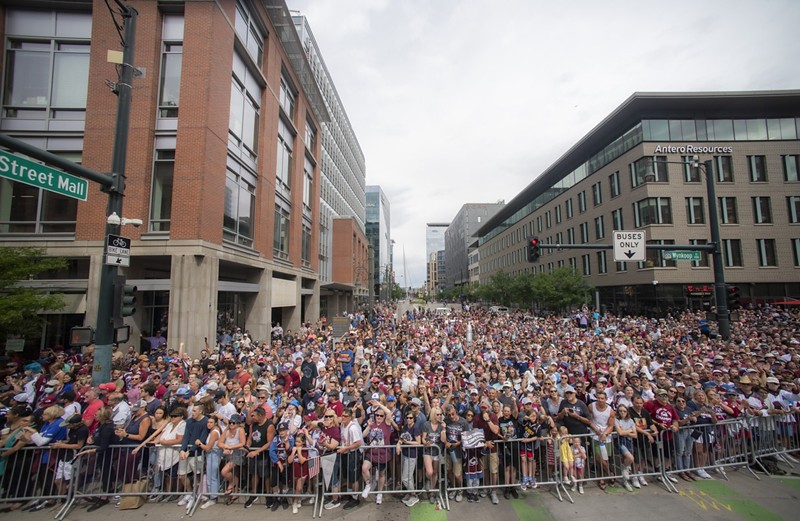 Denver Police Department gets ready for Nuggets Championship parade