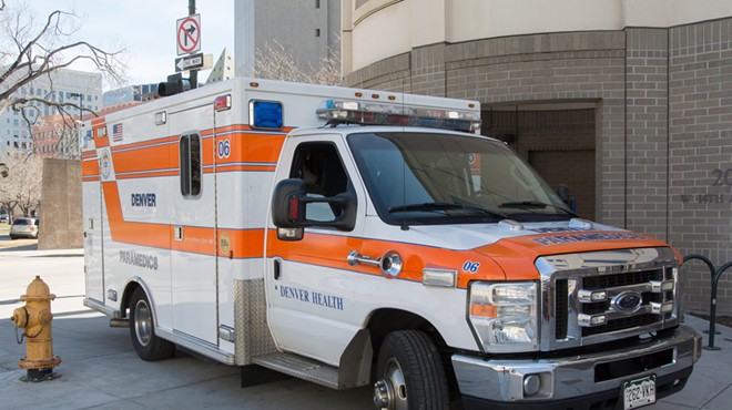 Denver Health ambulance paramedic vehicle