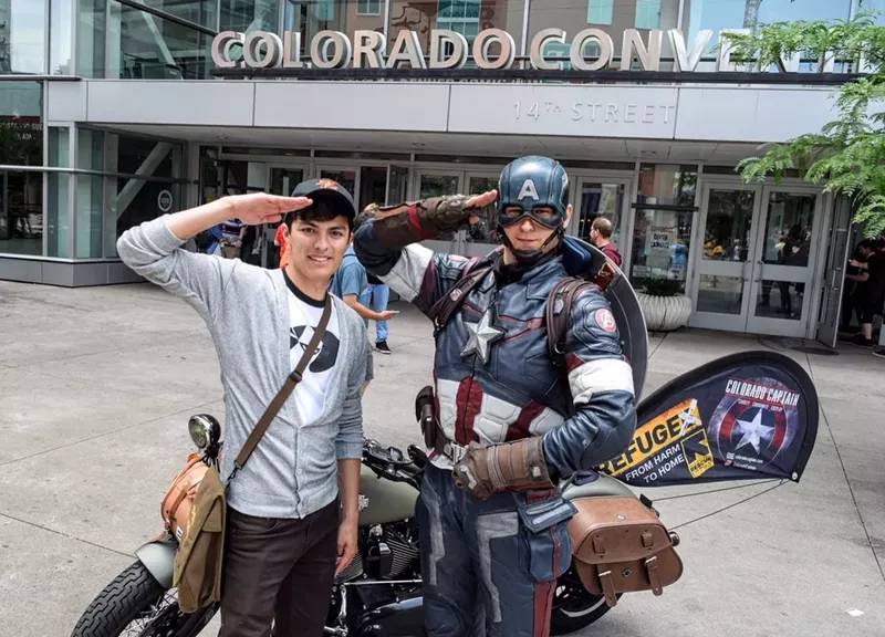Image: Whatever your name, Denver Con, we salute you.