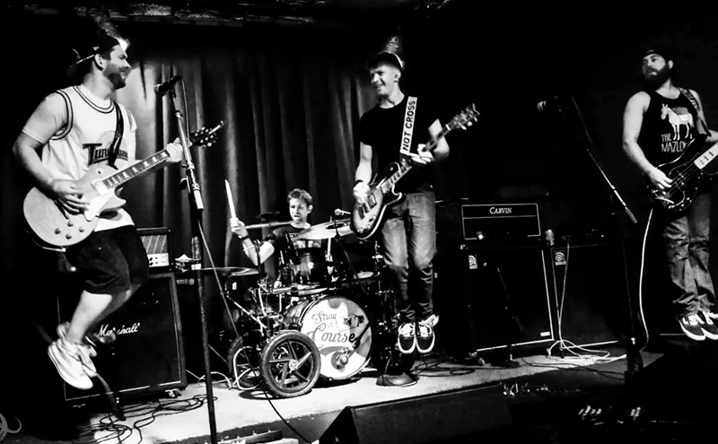 Image: Denver Pop-Punk Band Stray the Course Stays the Course on Jetlag