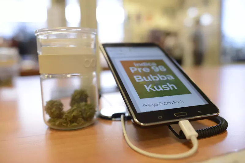 Image: Aurora and Denver both allow marijuana delivery, but only Aurora dispensaries have adopted it on a wide scale.
