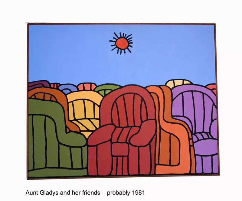 Image: "Aunt Gladys and Her Friends"
