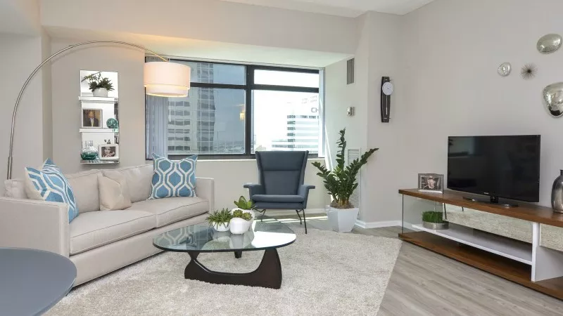 Image: The Apartments at Denver Place has units available starting at $1,345. Additional photos below.
