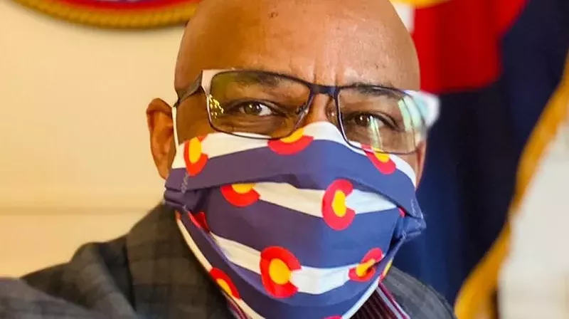 Image: Denver Mayor Michael Hancock in a photo from November 2020.