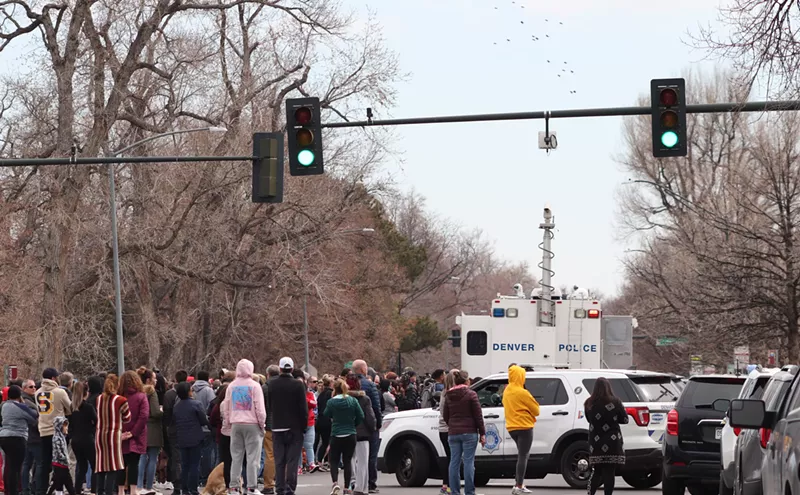 Image: Denver Student Who Was Patted Down Every Day Shoots Two East Staffers