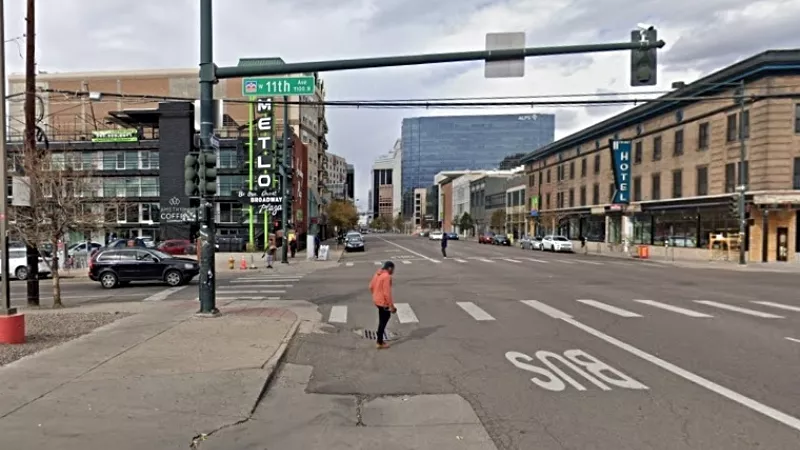 Image: A shooting took place near the intersection of West 11th Avenue and North Broadway Street early on August 7.