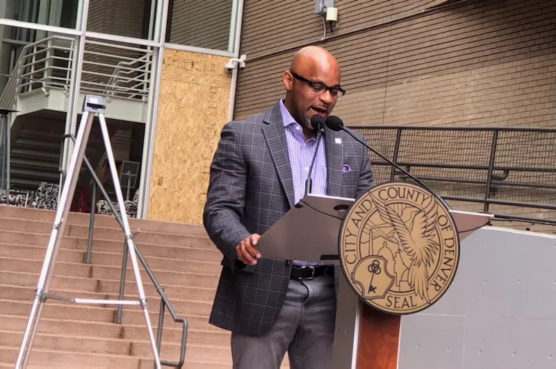 Image: Mayor Michael Hancock is ready for a mask-free "All-Star Summer."