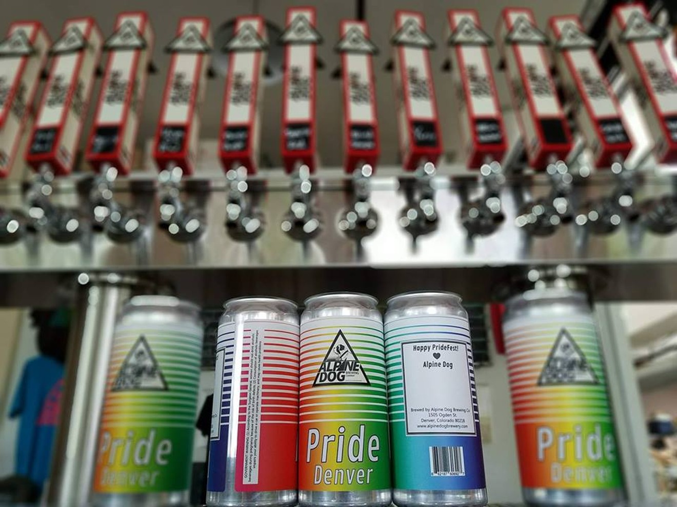 Alpine Dog is serving canned Pride.