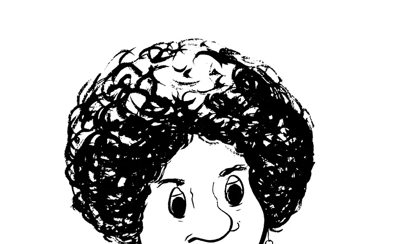 Image: Denver's Ebony Flowers Debuts Graphic Novel Hot Comb
