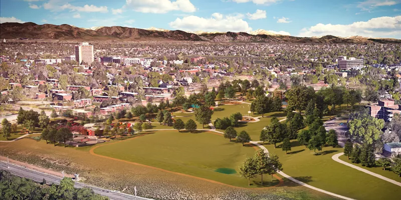 Image: look at neighborhood near mountains