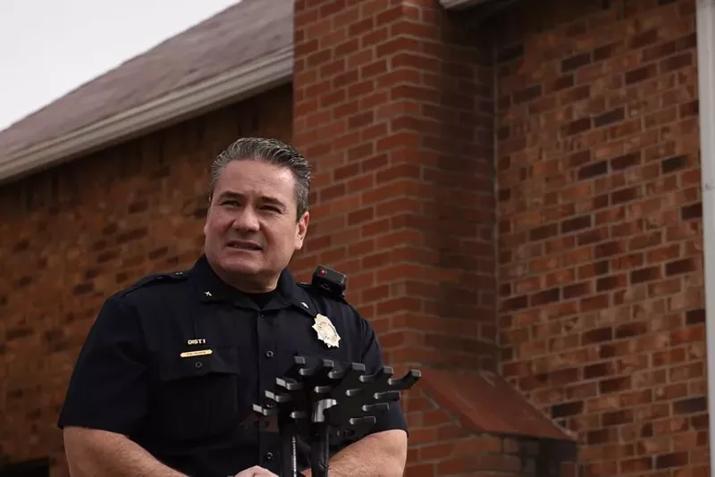 Image: The Denver Police Department's new chief, Paul Pazen.