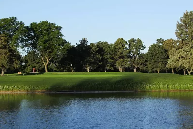 Image: The stormwater project would close City Park Golf Course for two years and remove around 250 mature trees, with smaller trees — many planted elsewhere — slated to replace them.