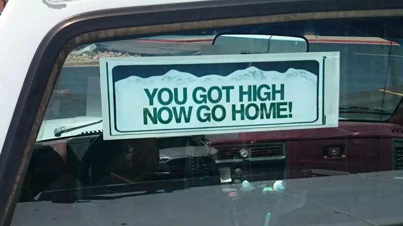 Image: A lot of them didn't go home.