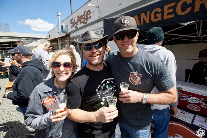 Image: Tim Myers (center) ushered in Denver's taproom revolution.