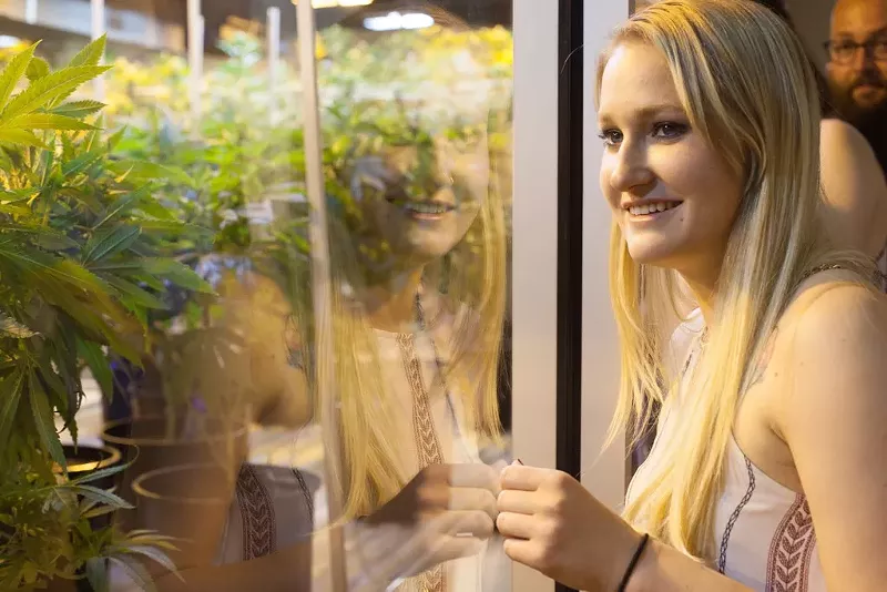 Image: At Seed & Smith, you can go on a cannabis tour and view growing operations, extraction labs and other steps in pot production.