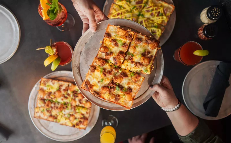 Image: Detroit-Style Brunch Pizzas Now at Via 313