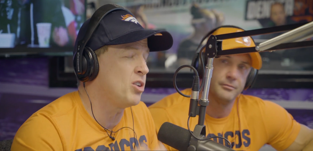 Orange & Blue Radio interview with Denver Broncos' skydiving team, Thunderstorm.