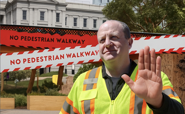 Image: Ding, Dong, the Bridge Is Dead...Governor Polis Surrenders