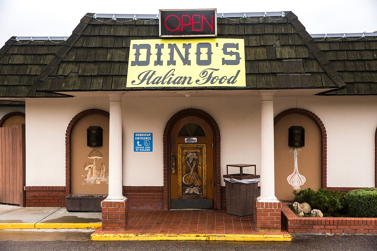 Dino's Italian Food has been a West Colfax staple since 1961, but will close on September 30, 2019.